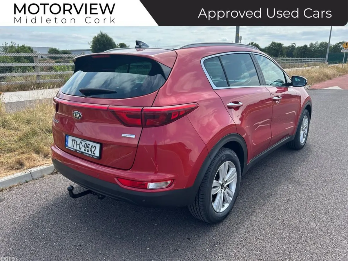 Kia Sportage SUV, Diesel, 2017, Red
