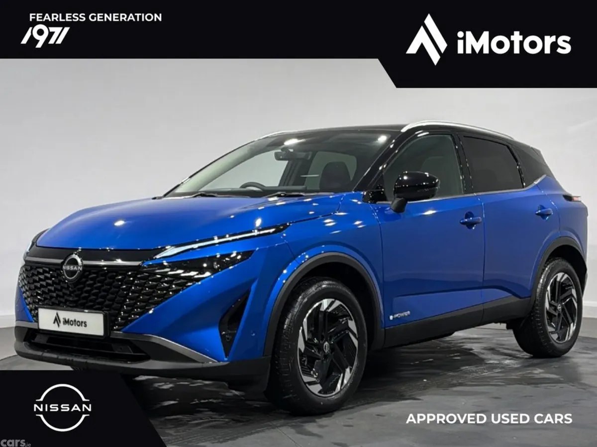 Nissan Qashqai SUV, Petrol Hybrid, 2026, Blue