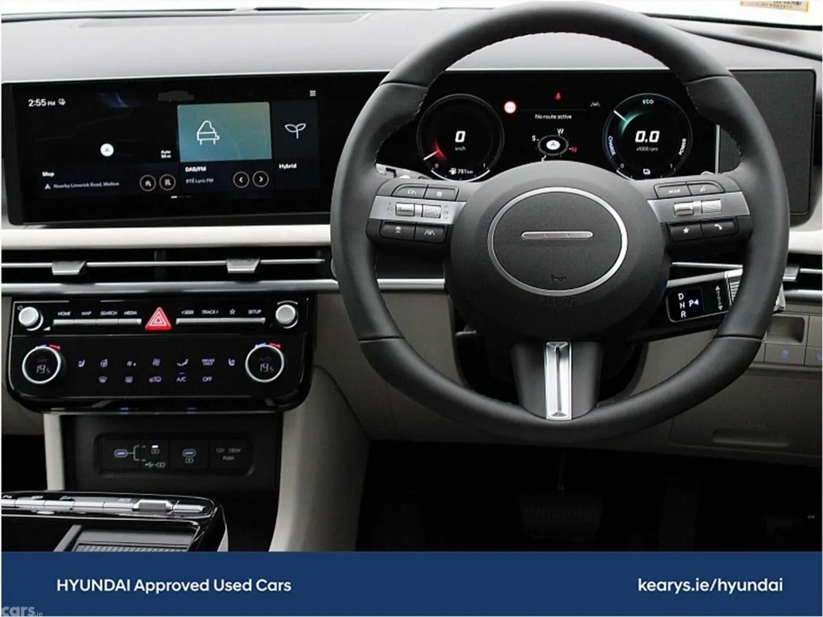 Hyundai Tucson SUV, Petrol Hybrid, 2024, Green