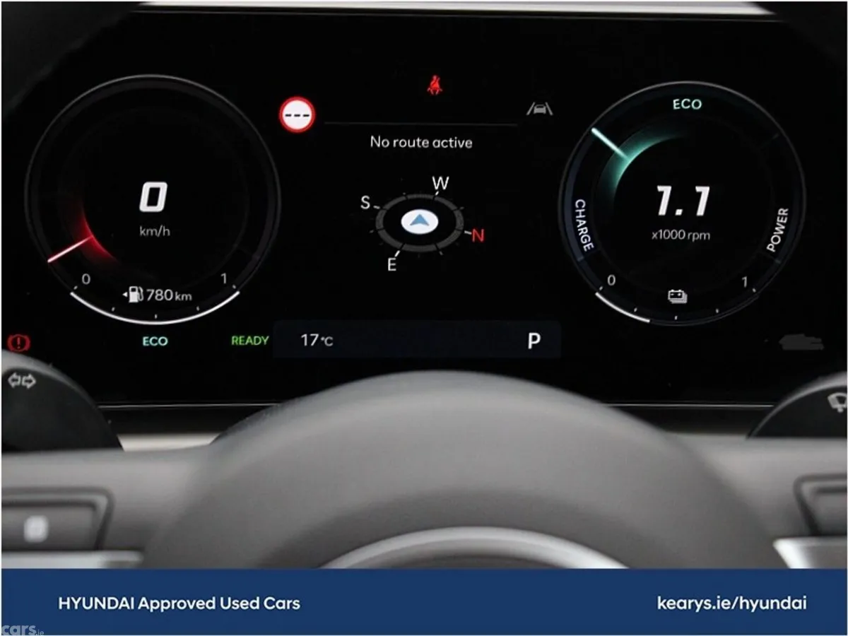 Hyundai Tucson SUV, Petrol Hybrid, 2024, Green