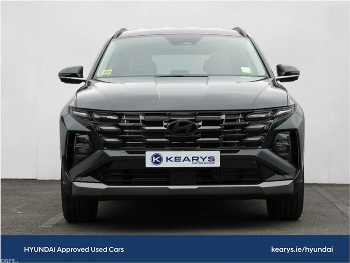 Hyundai Tucson SUV, Petrol Hybrid, 2024, Green