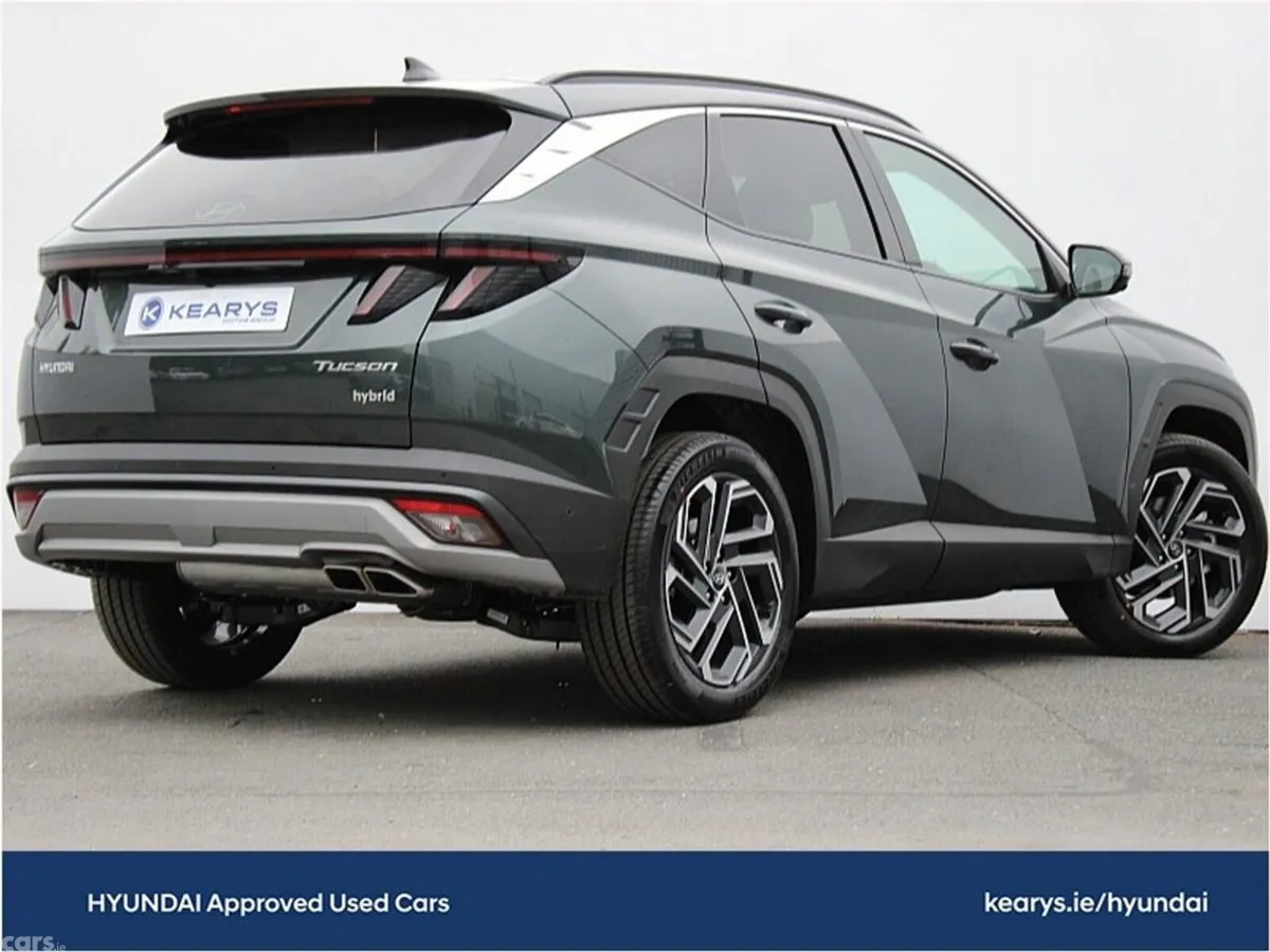 Hyundai Tucson SUV, Petrol Hybrid, 2024, Green