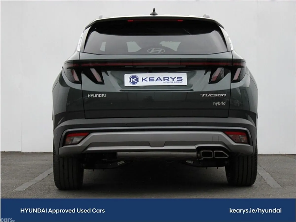 Hyundai Tucson SUV, Petrol Hybrid, 2024, Green