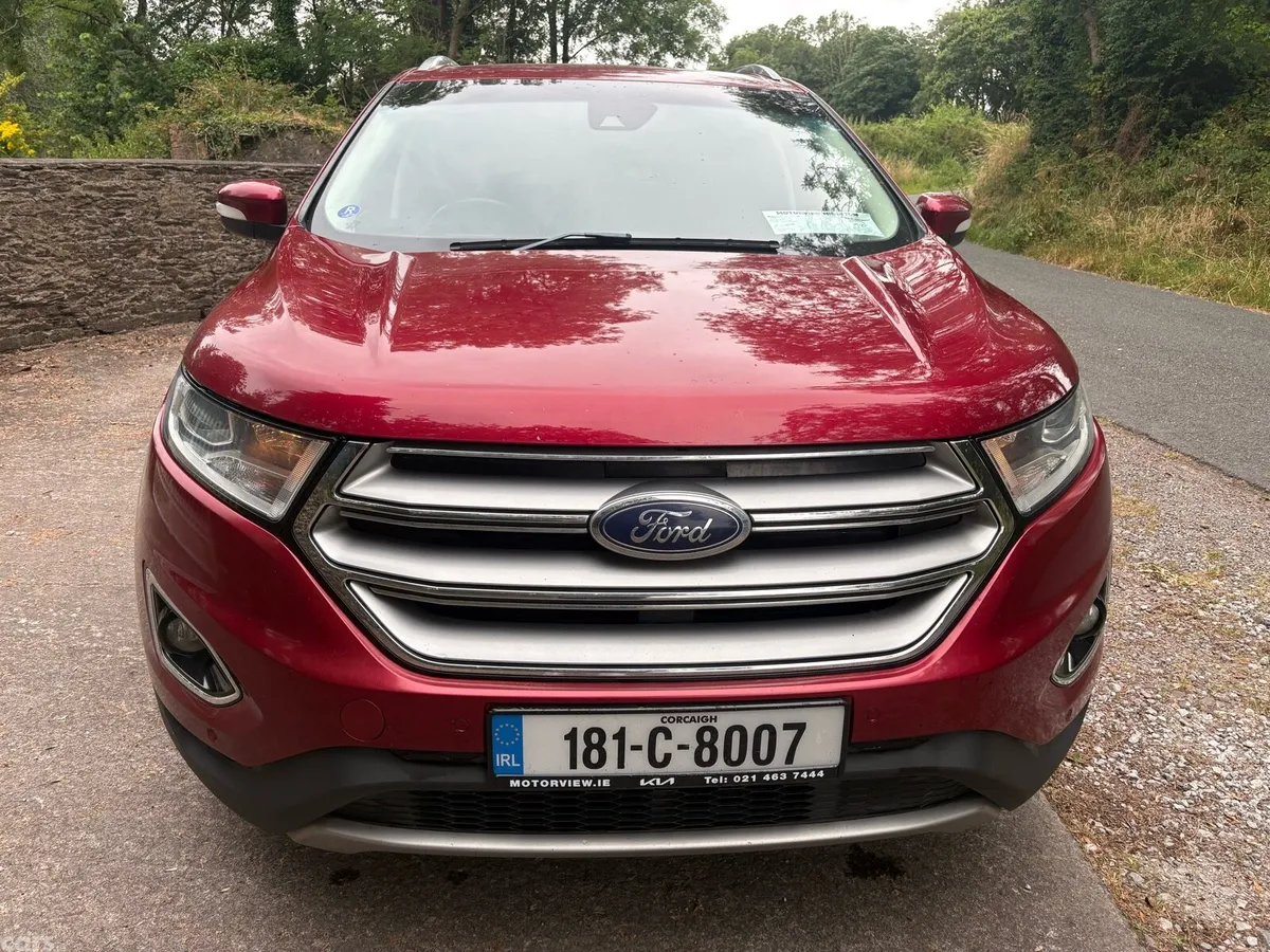 Ford Edge SUV, Diesel, 2018, Red
