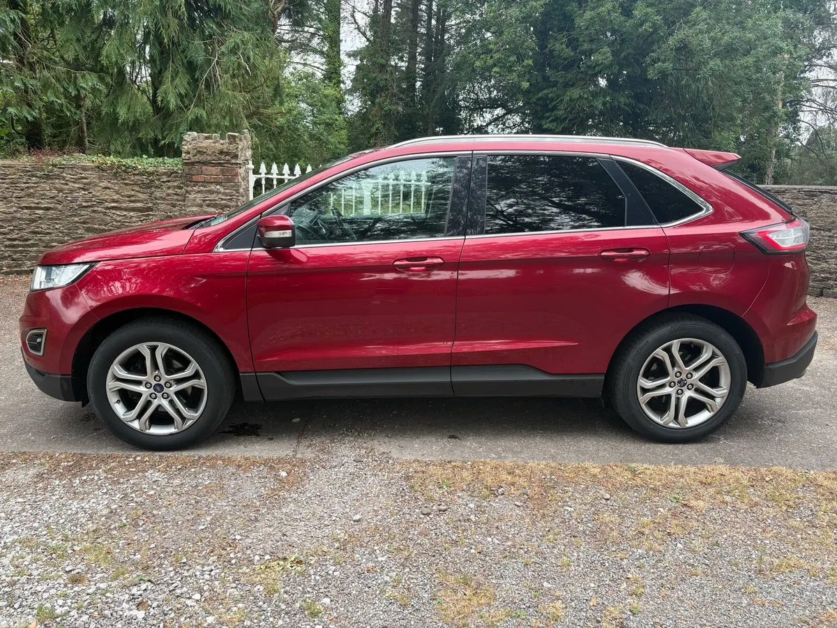 Ford Edge SUV, Diesel, 2018, Red