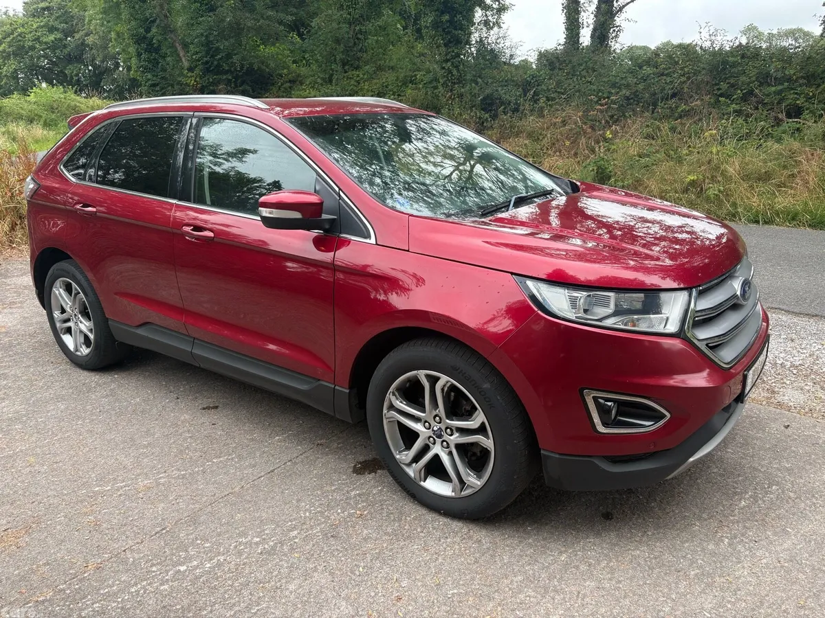 Ford Edge SUV, Diesel, 2018, Red