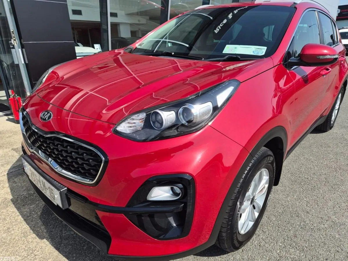Kia Sportage MPV, Diesel, 2020, Red