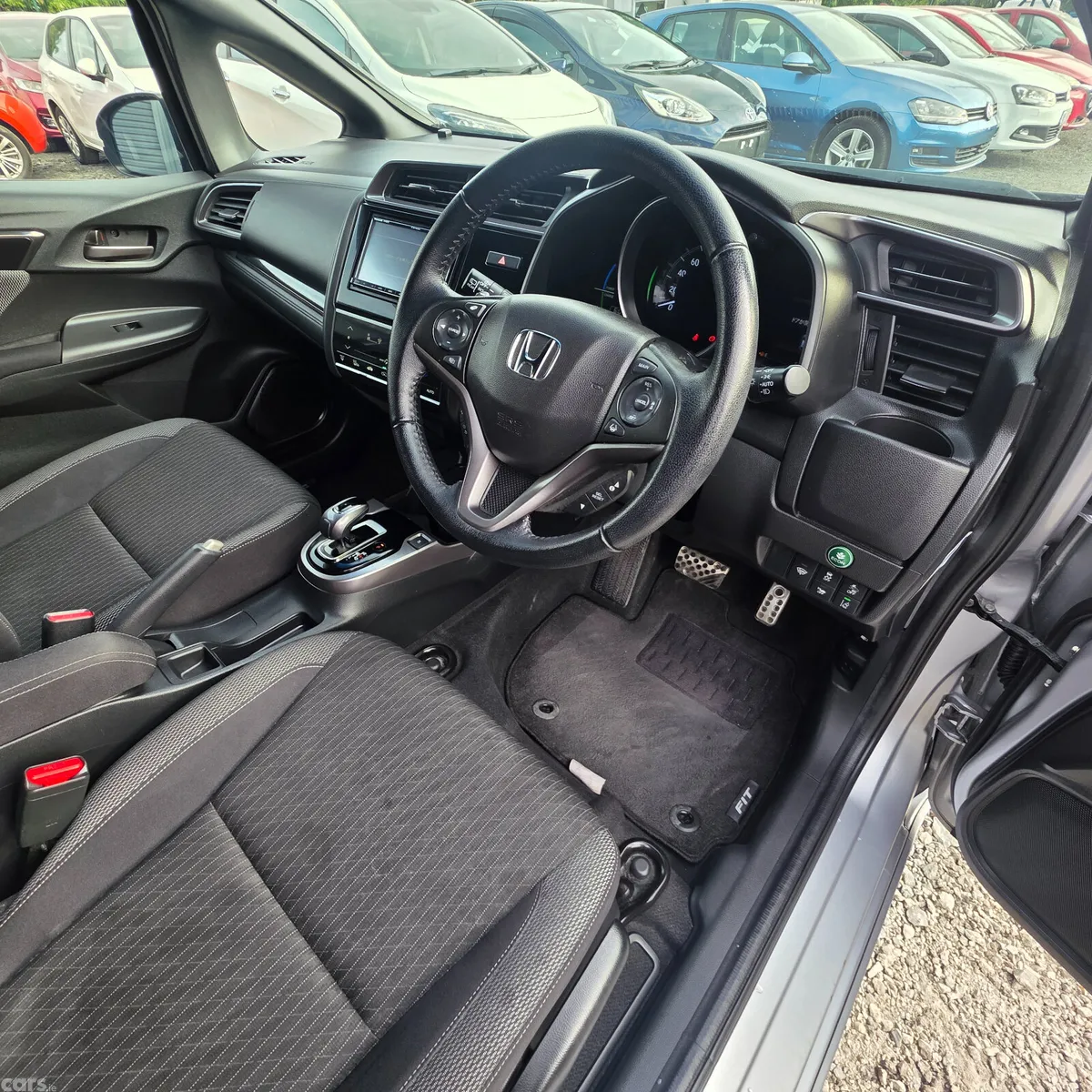 Honda Fit Hatchback, Petrol Hybrid, 2018, Grey