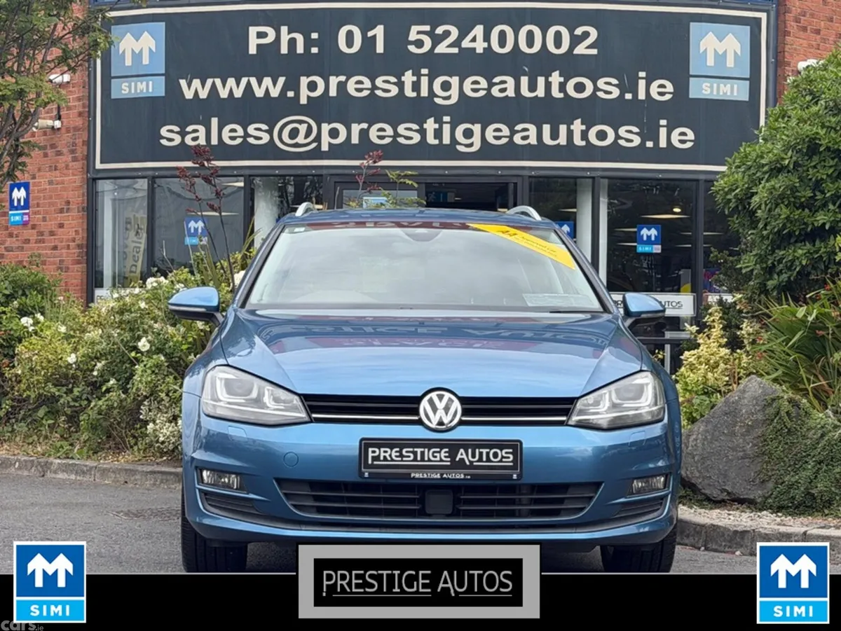 Volkswagen Golf Estate, Petrol, 2017, Blue