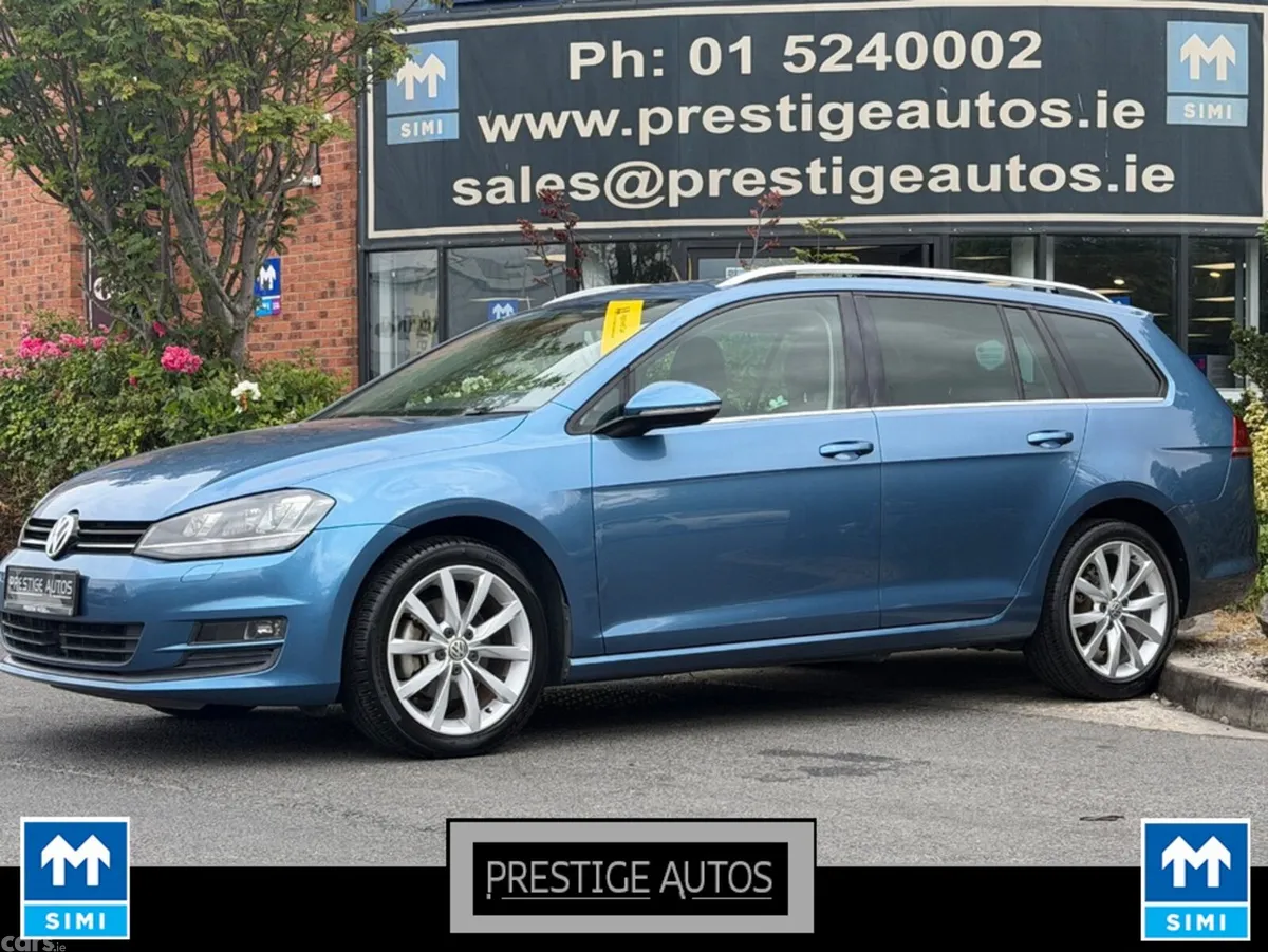 Volkswagen Golf Estate, Petrol, 2017, Blue