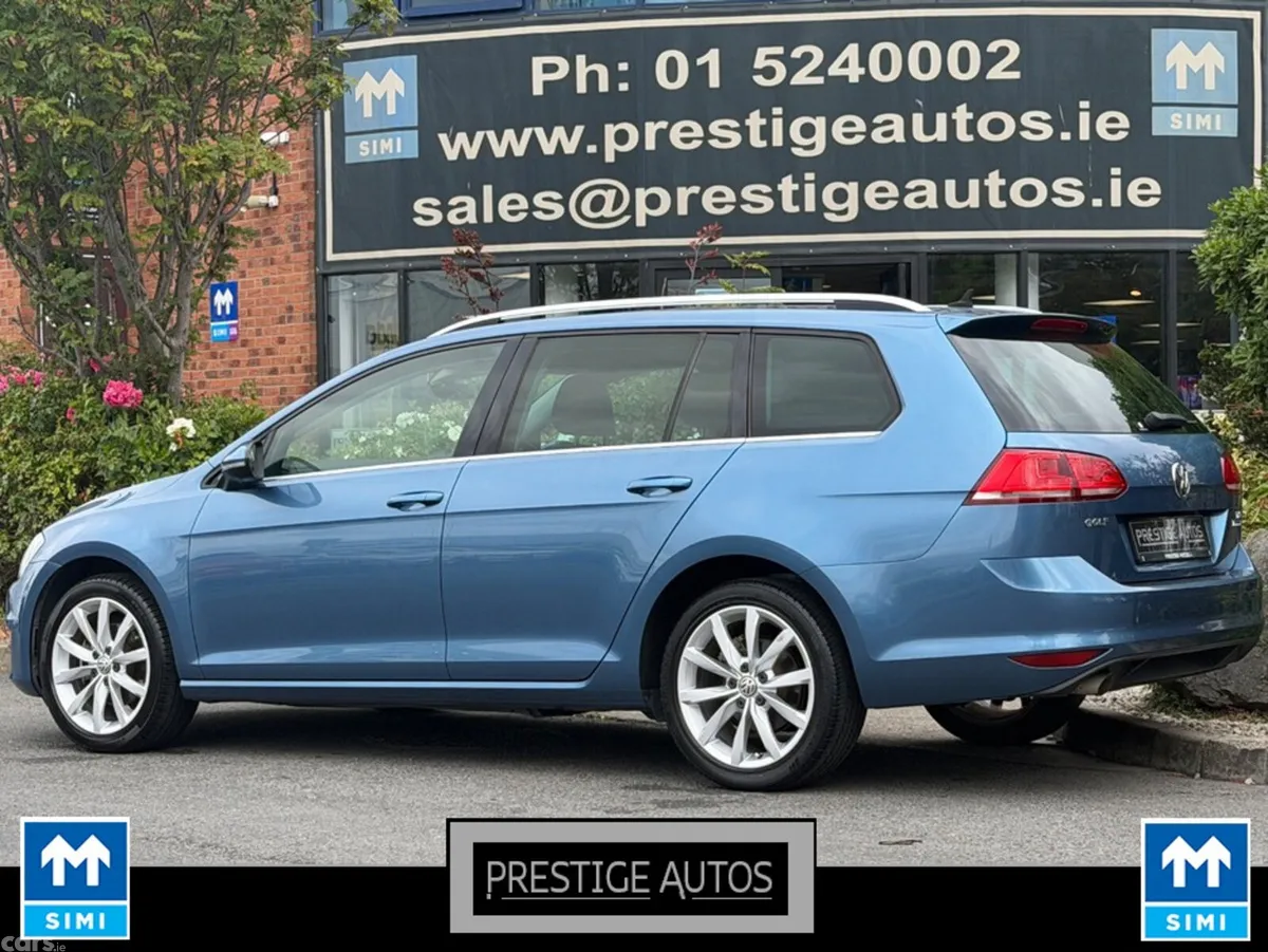 Volkswagen Golf Estate, Petrol, 2017, Blue