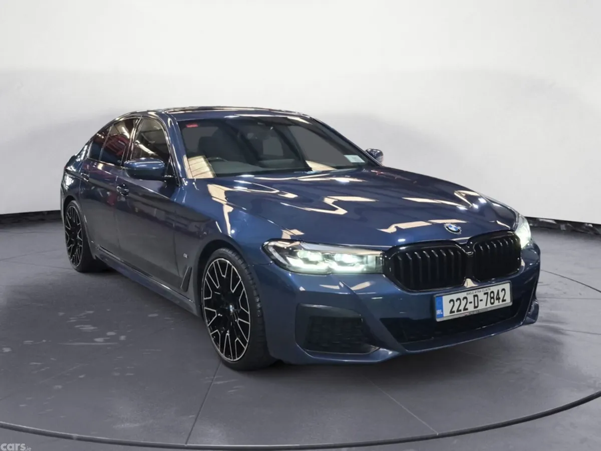 BMW 5-Series Saloon, Diesel, 2022, Blue