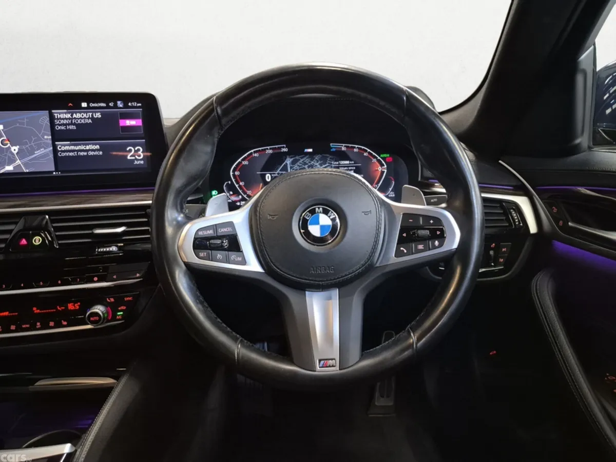BMW 5-Series Saloon, Diesel, 2022, Blue