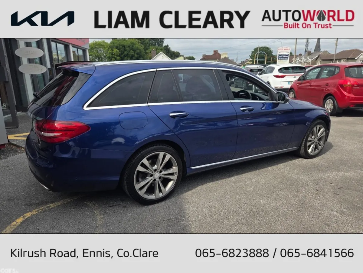 Mercedes-Benz C-Class Estate, Petrol Plug-in Hybrid, 2016, Blue