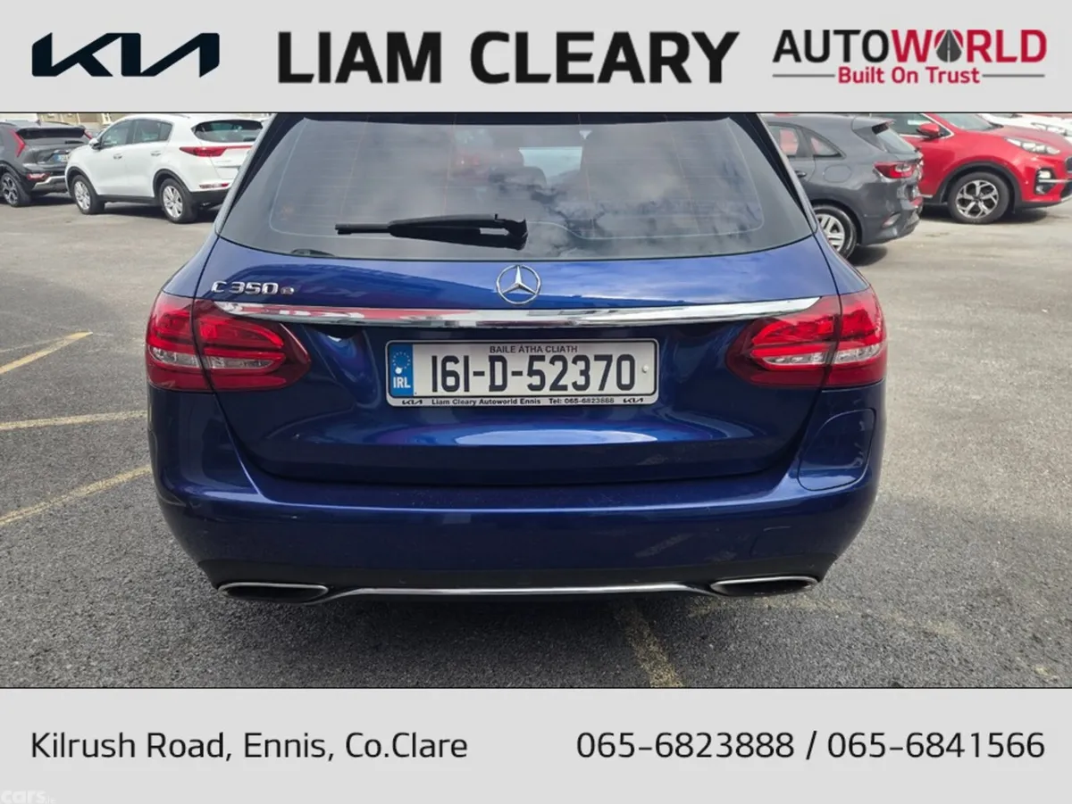 Mercedes-Benz C-Class Estate, Petrol Plug-in Hybrid, 2016, Blue