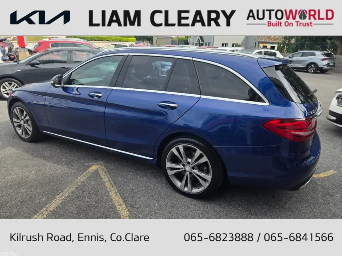 Mercedes-Benz C-Class Estate, Petrol Plug-in Hybrid, 2016, Blue