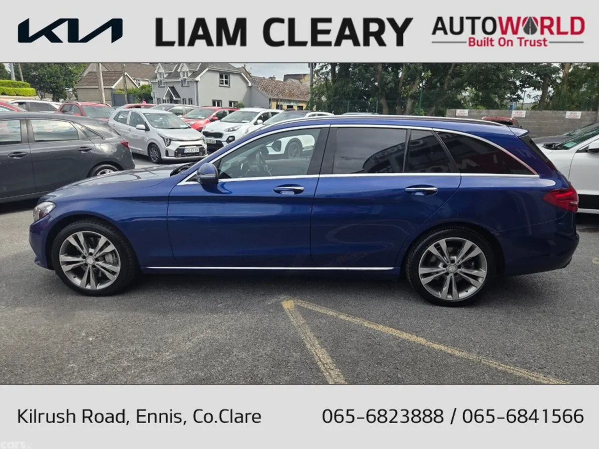 Mercedes-Benz C-Class Estate, Petrol Plug-in Hybrid, 2016, Blue