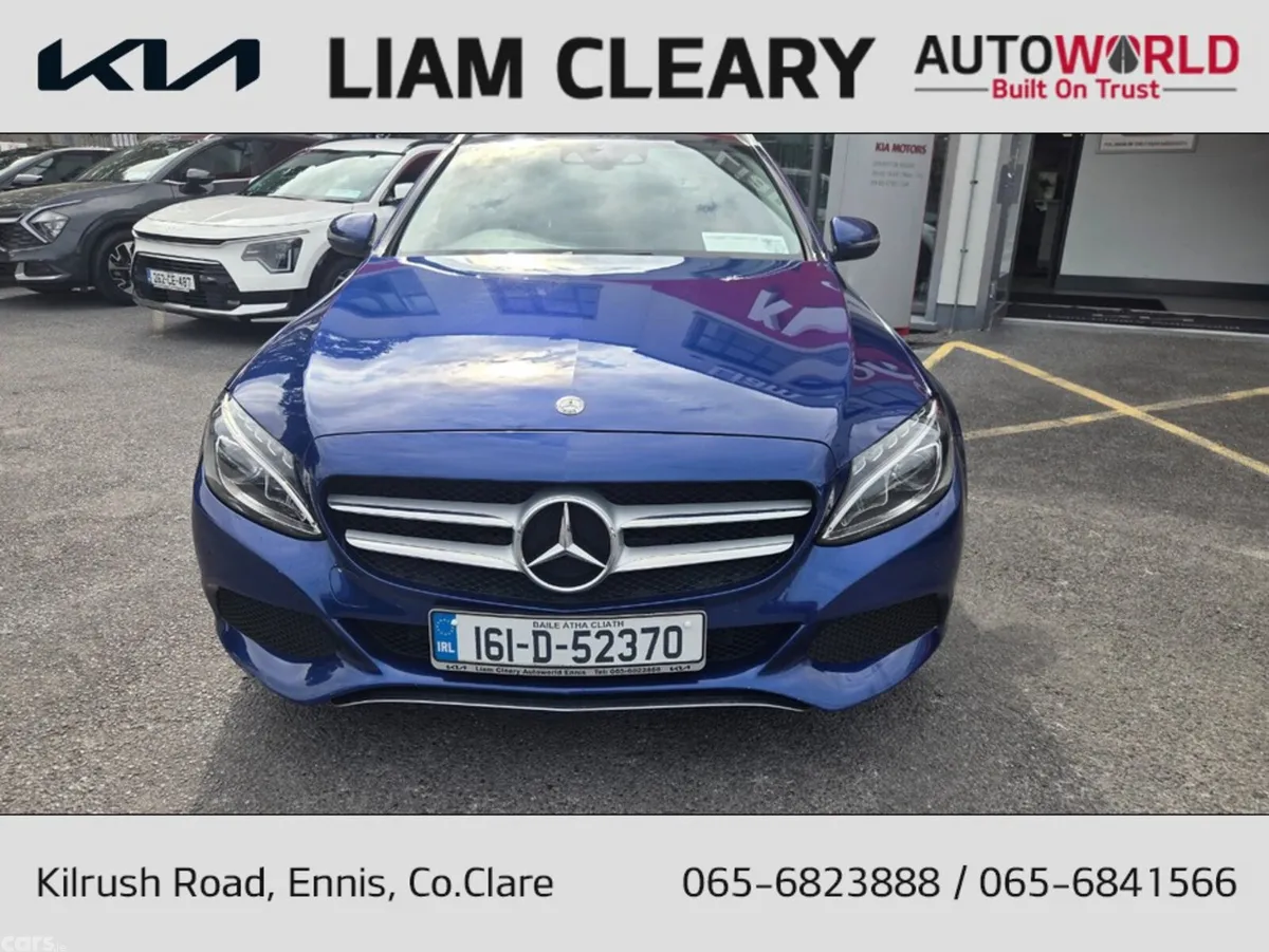 Mercedes-Benz C-Class Estate, Petrol Plug-in Hybrid, 2016, Blue