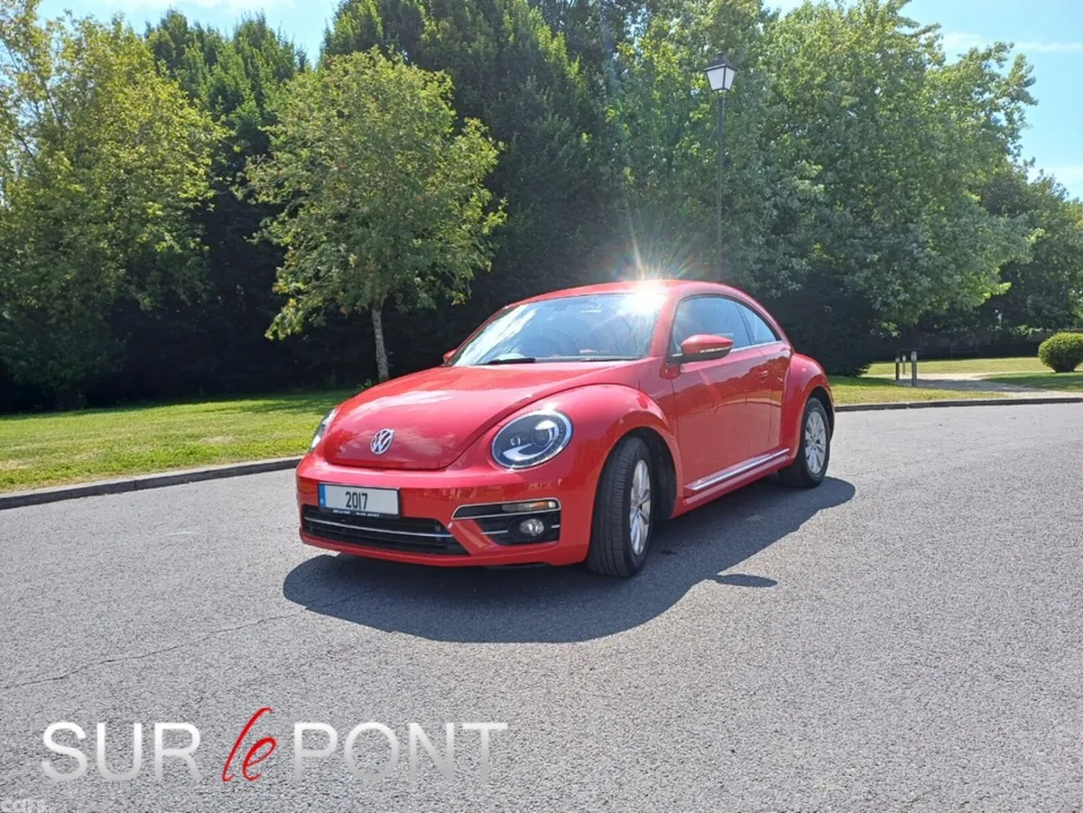 Volkswagen Beetle Hatchback, Petrol, 2017, Red