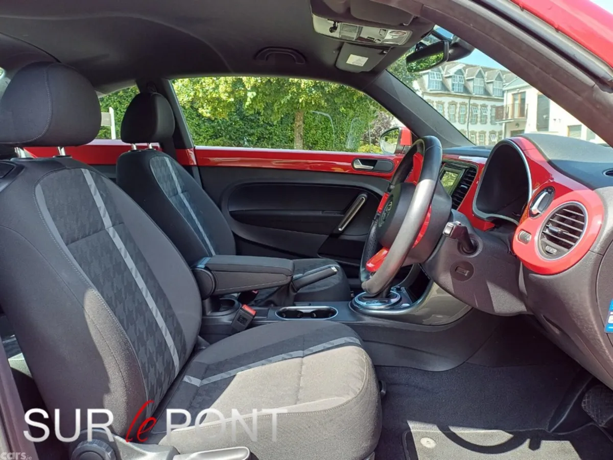 Volkswagen Beetle Hatchback, Petrol, 2017, Red