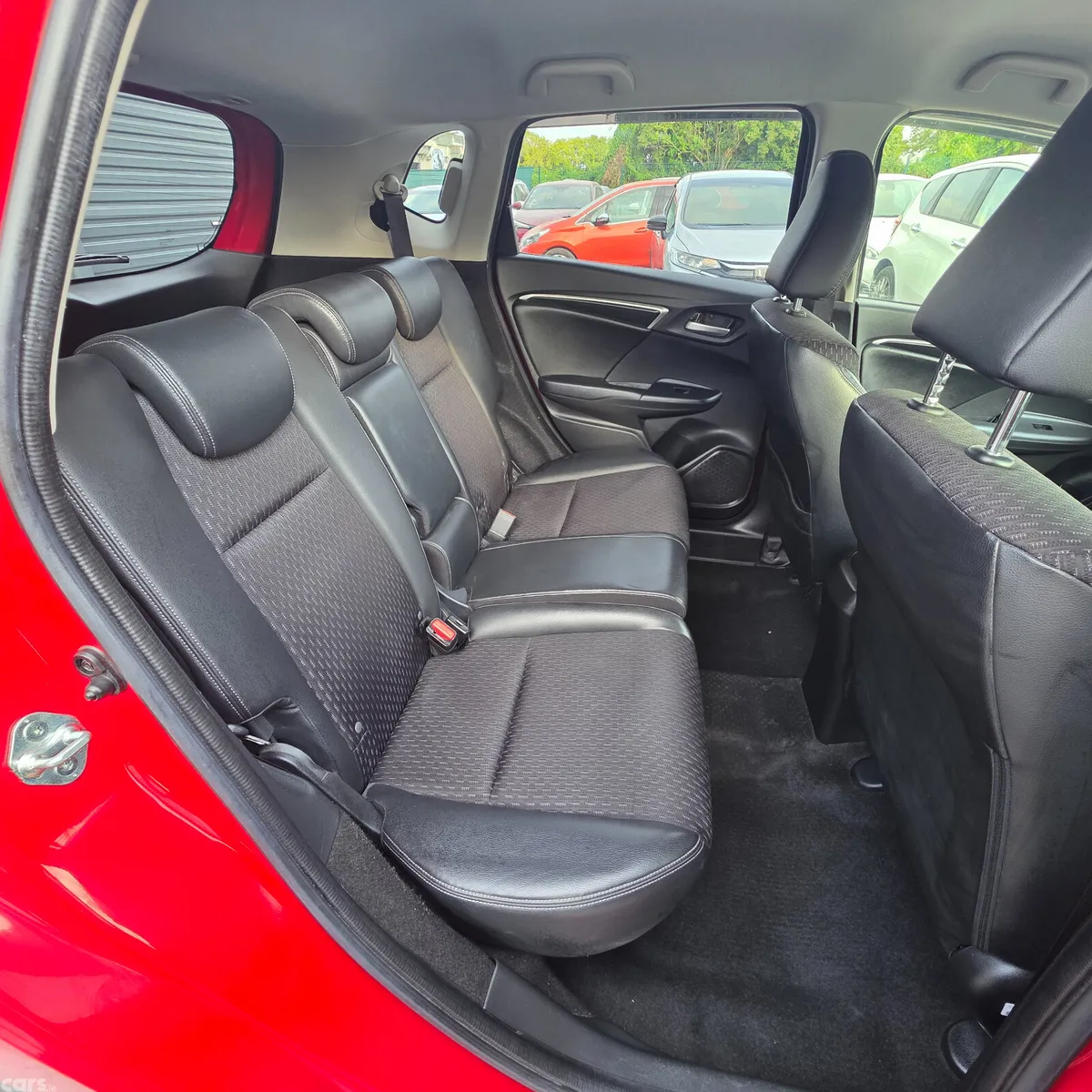 Honda Fit Hatchback, Petrol Hybrid, 2016, Red