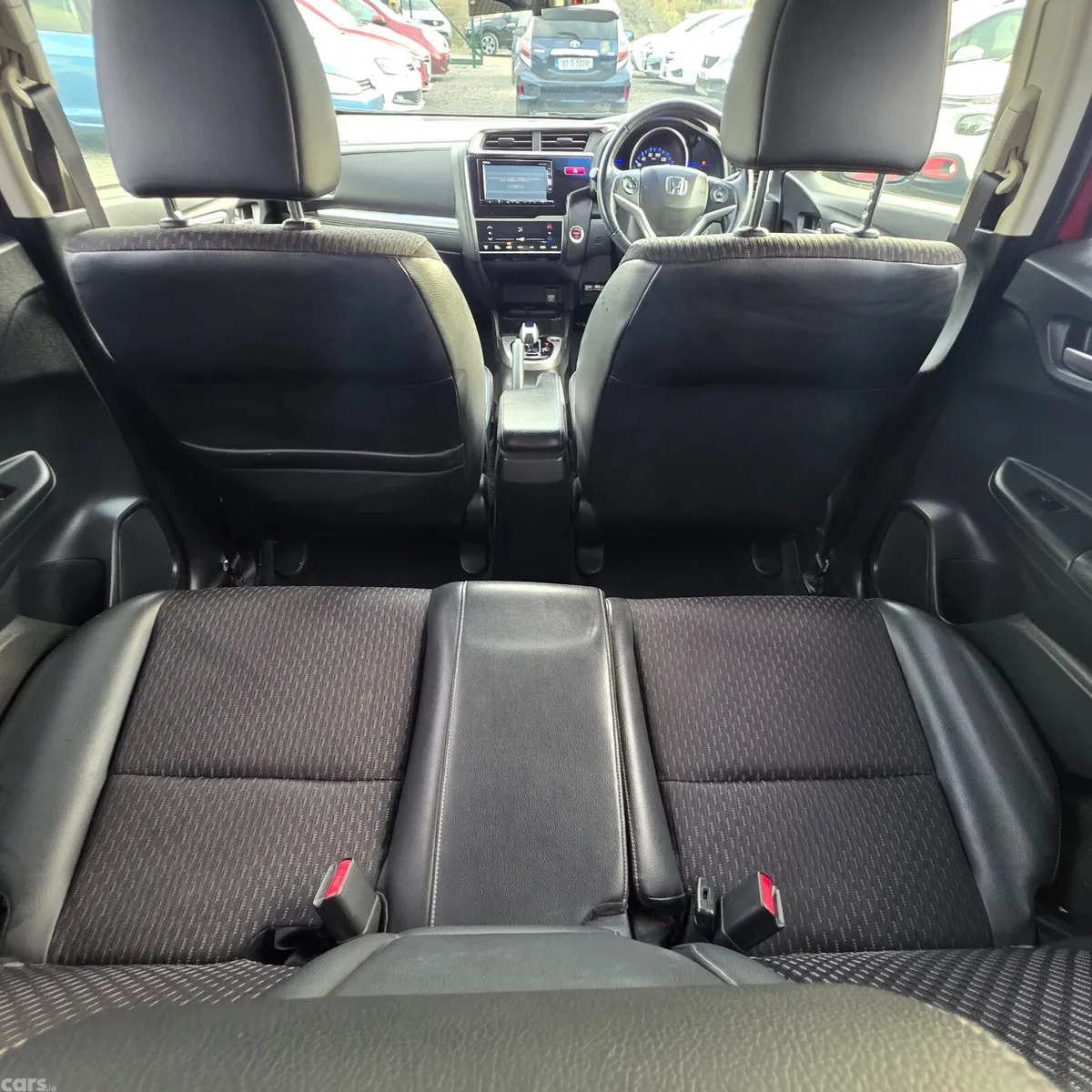 Honda Fit Hatchback, Petrol Hybrid, 2016, Red