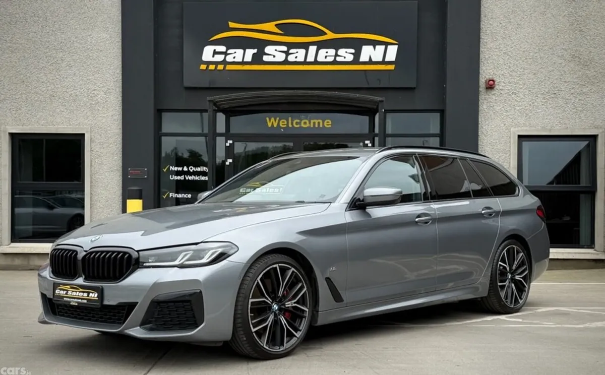 BMW 5-Series Estate, Diesel Hybrid, 2023, Grey