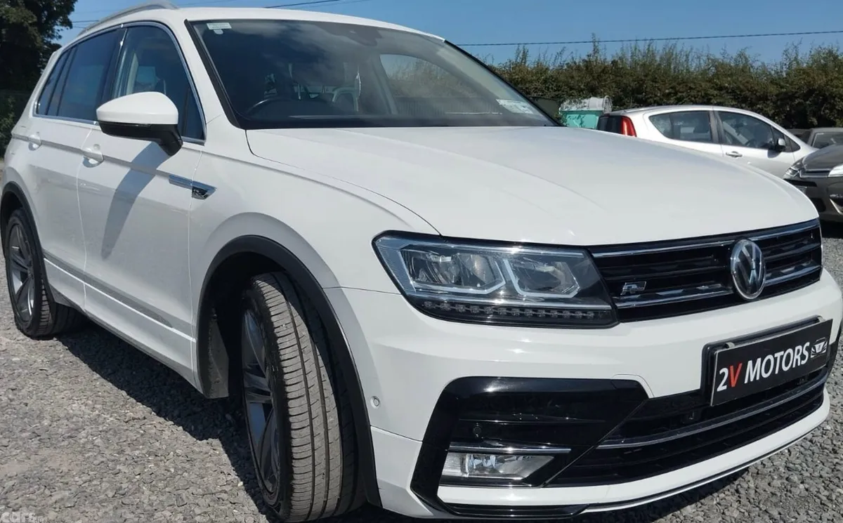 Volkswagen Tiguan SUV, Diesel, 2017, White