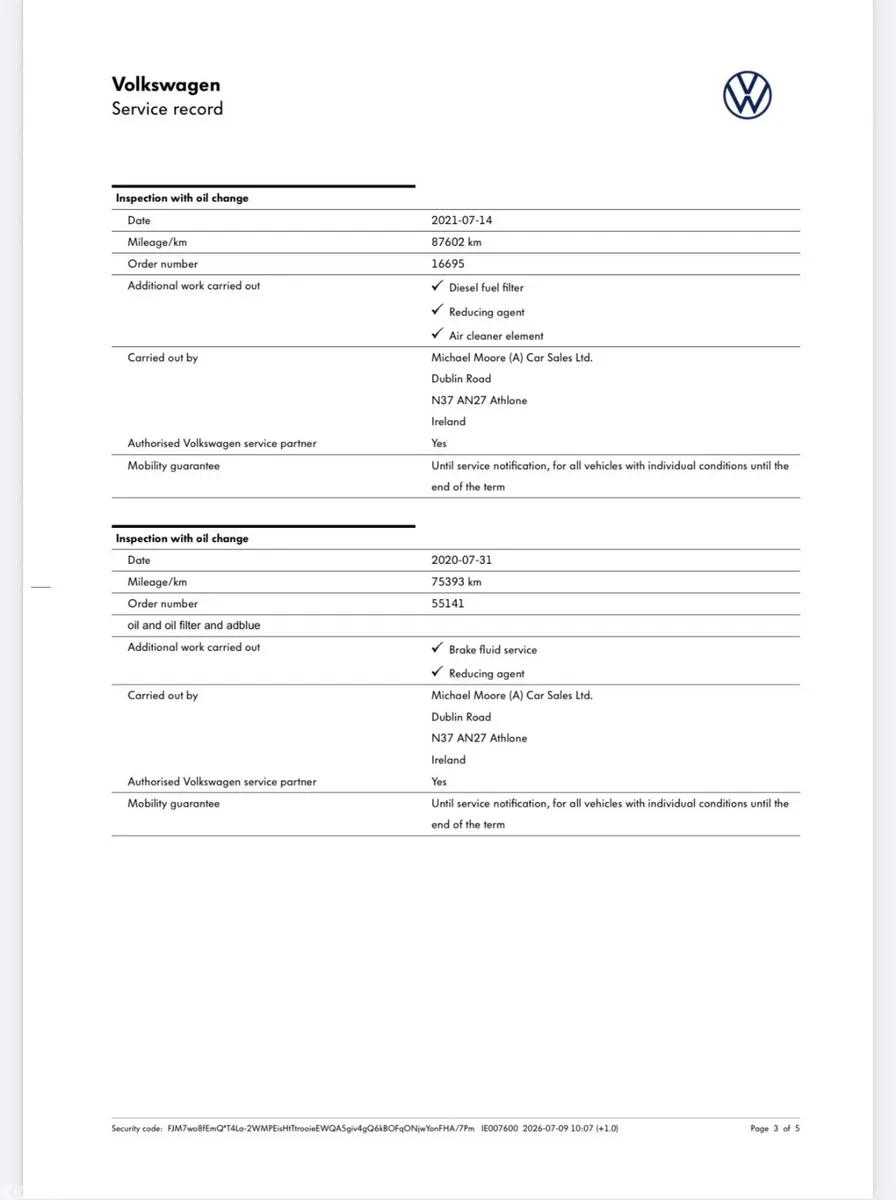 Volkswagen Tiguan SUV, Diesel, 2017, White