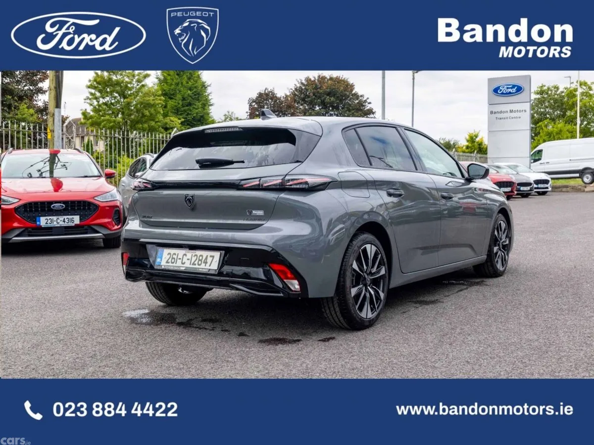 Peugeot 308 Hatchback, Petrol Hybrid, 2026, Grey