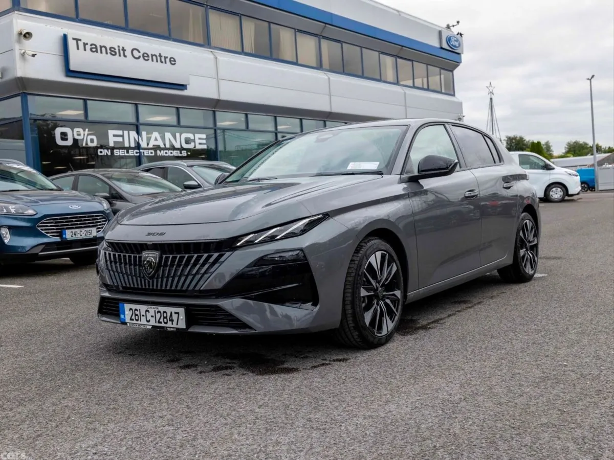 Peugeot 308 Hatchback, Petrol Hybrid, 2026, Grey