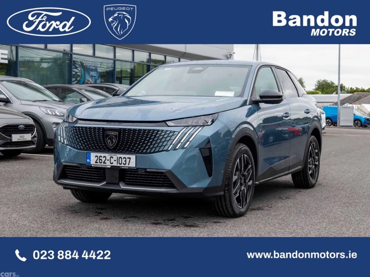 Peugeot 3008 MPV, Petrol, 2026, Blue