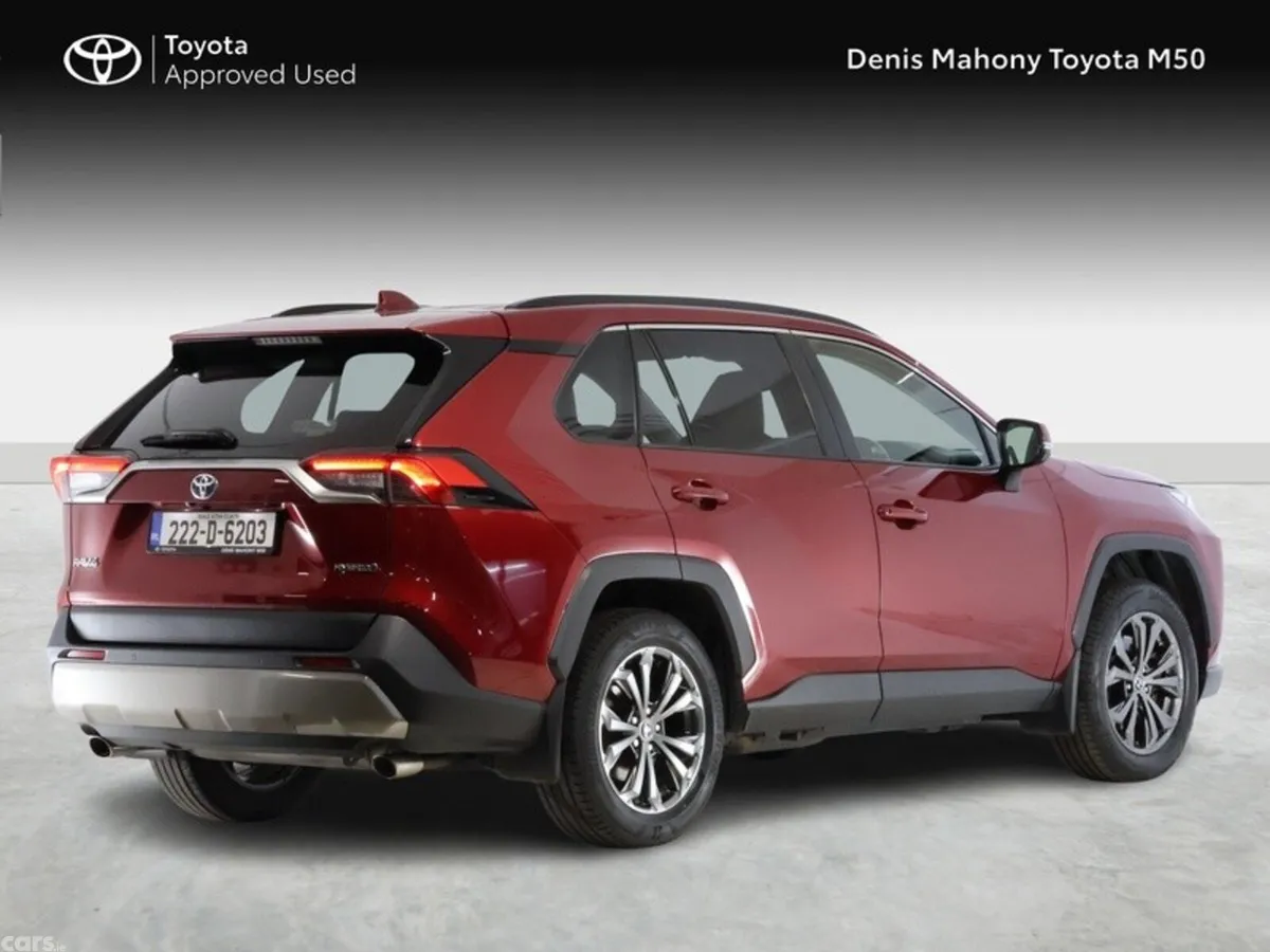 Toyota RAV4 SUV, Petrol Hybrid, 2022, Red