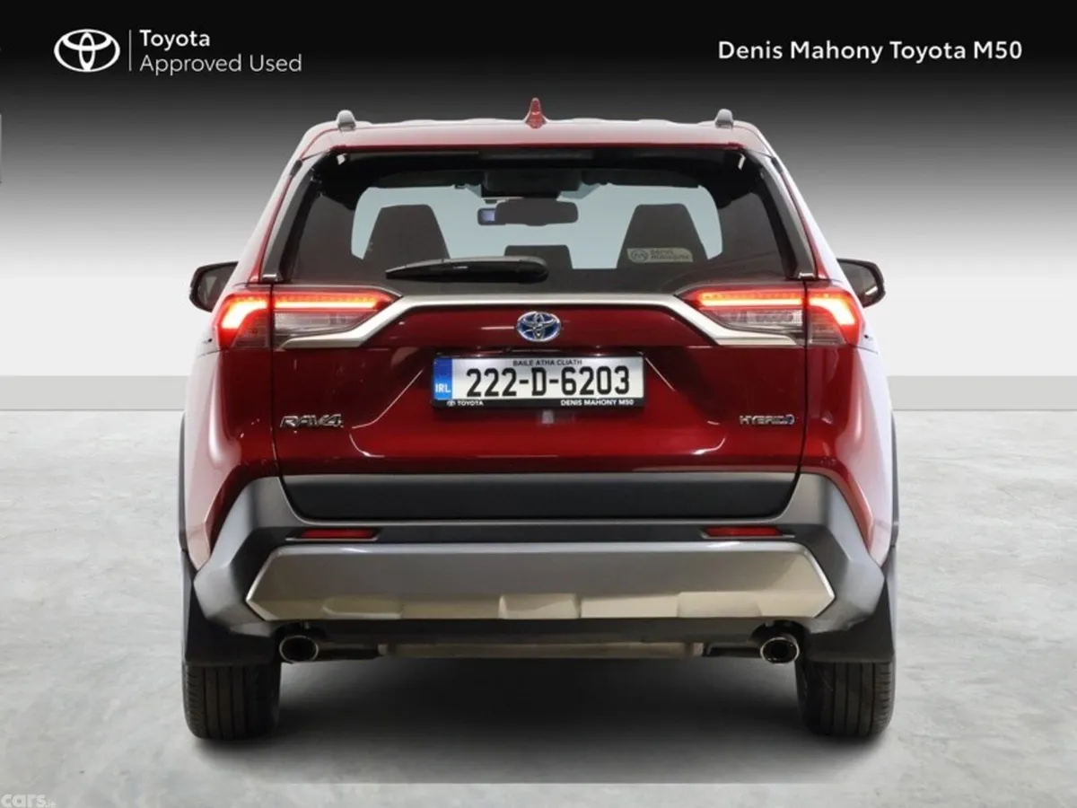 Toyota RAV4 SUV, Petrol Hybrid, 2022, Red