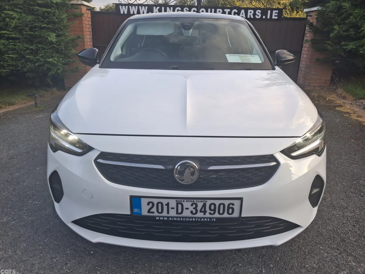 Vauxhall Corsa Hatchback, Petrol, 2020, White
