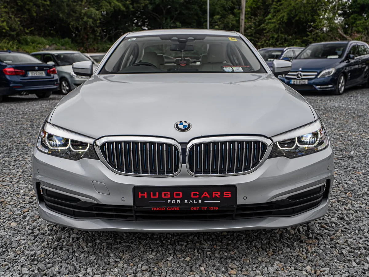BMW 5-Series Saloon, Petrol Plug-in Hybrid, 2017, Grey