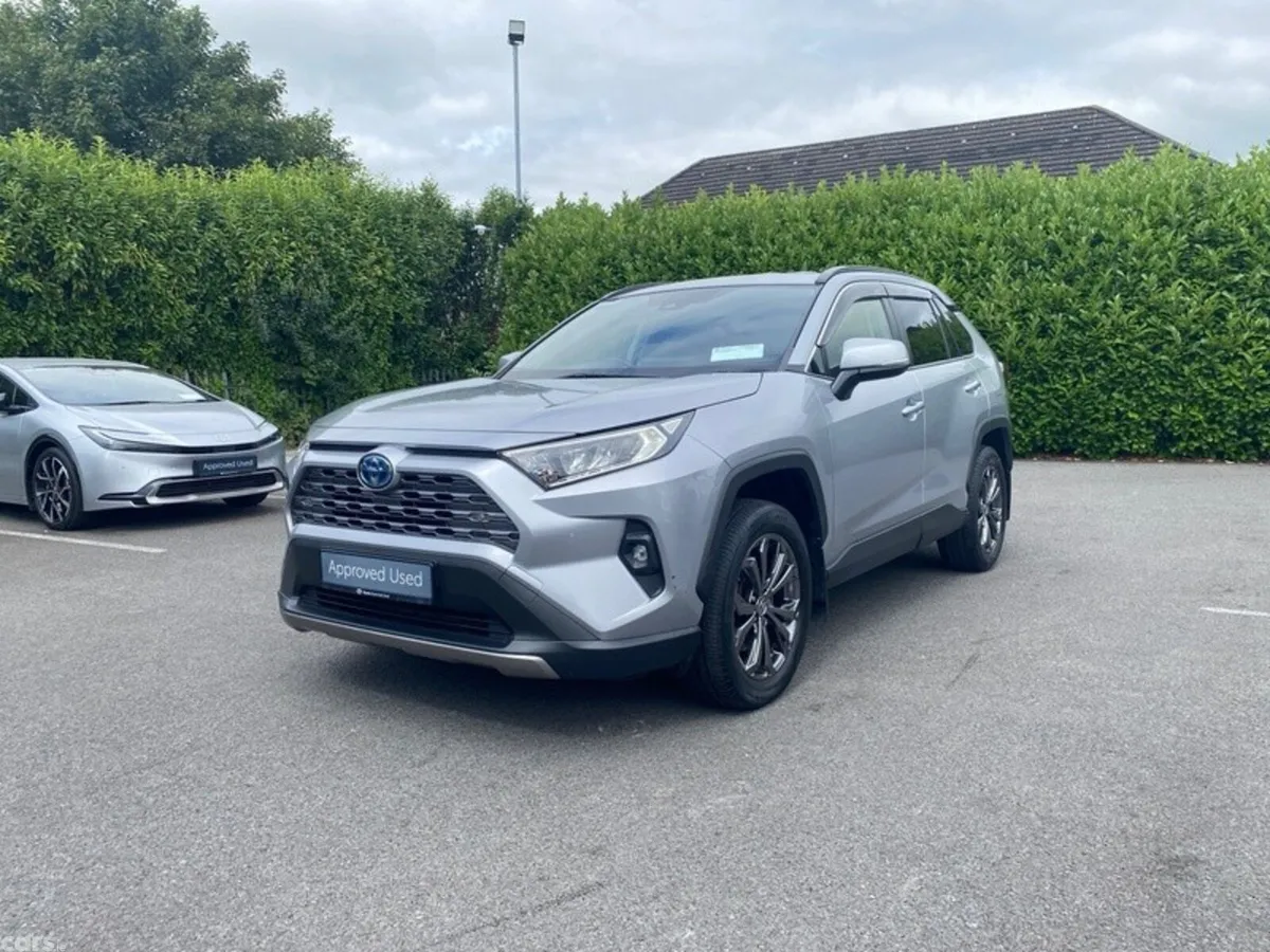 Toyota RAV4 SUV, Petrol Hybrid, 2022, Silver