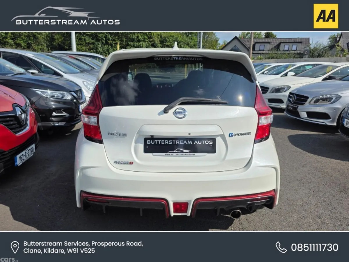 Nissan Note Hatchback, Petrol Hybrid, 2017, White
