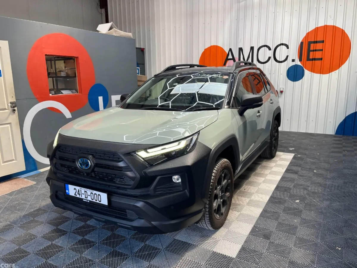 Toyota RAV4 SUV, Petrol Hybrid, 2024, Green
