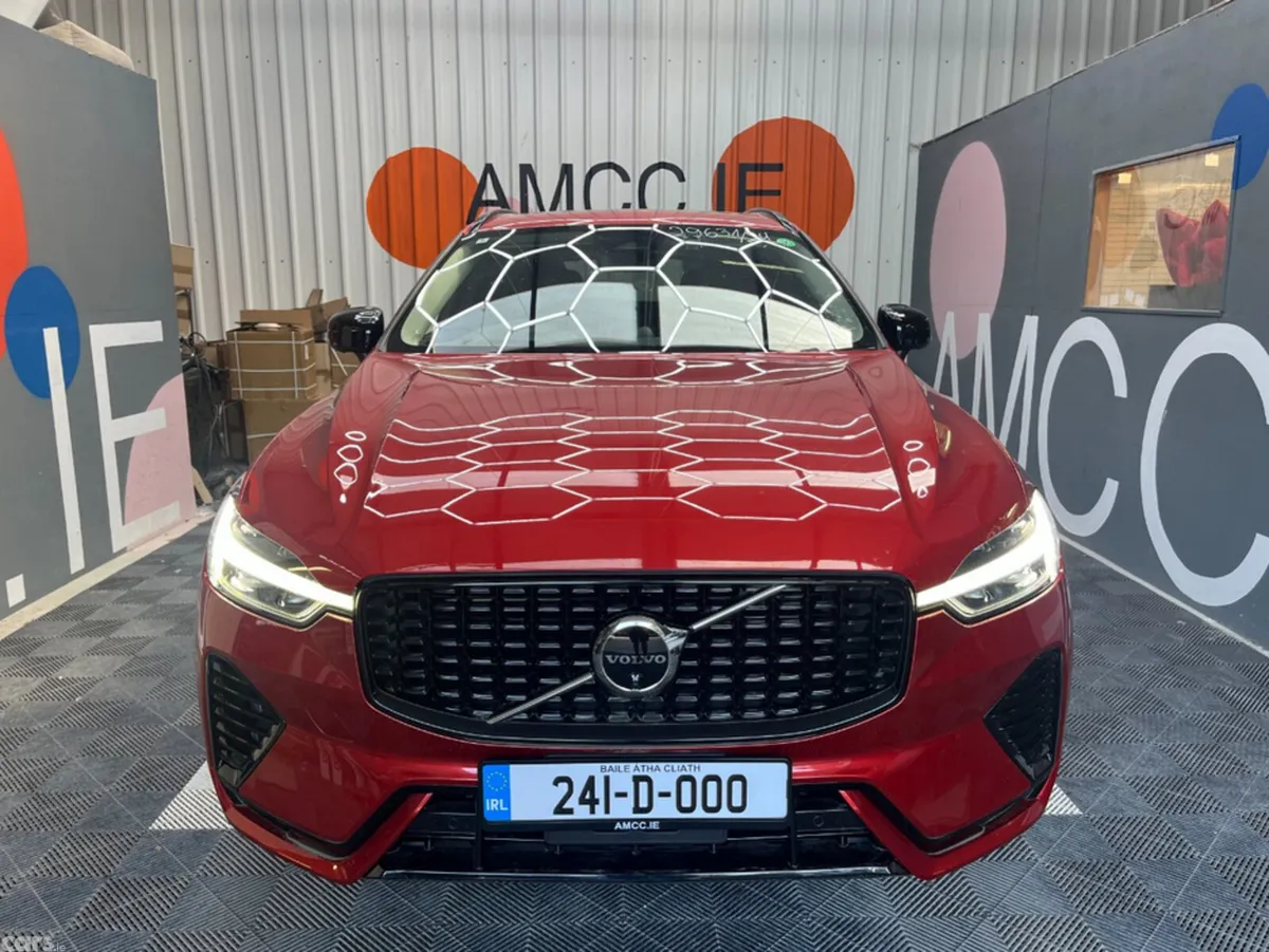 Volvo XC60 SUV, Petrol Plug-in Hybrid, 2024, Red