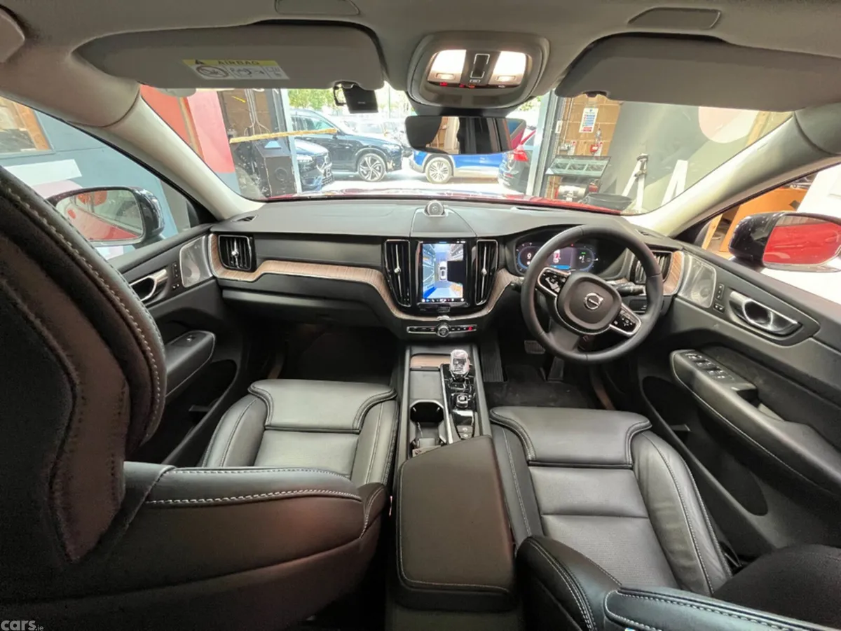 Volvo XC60 SUV, Petrol Plug-in Hybrid, 2024, Red