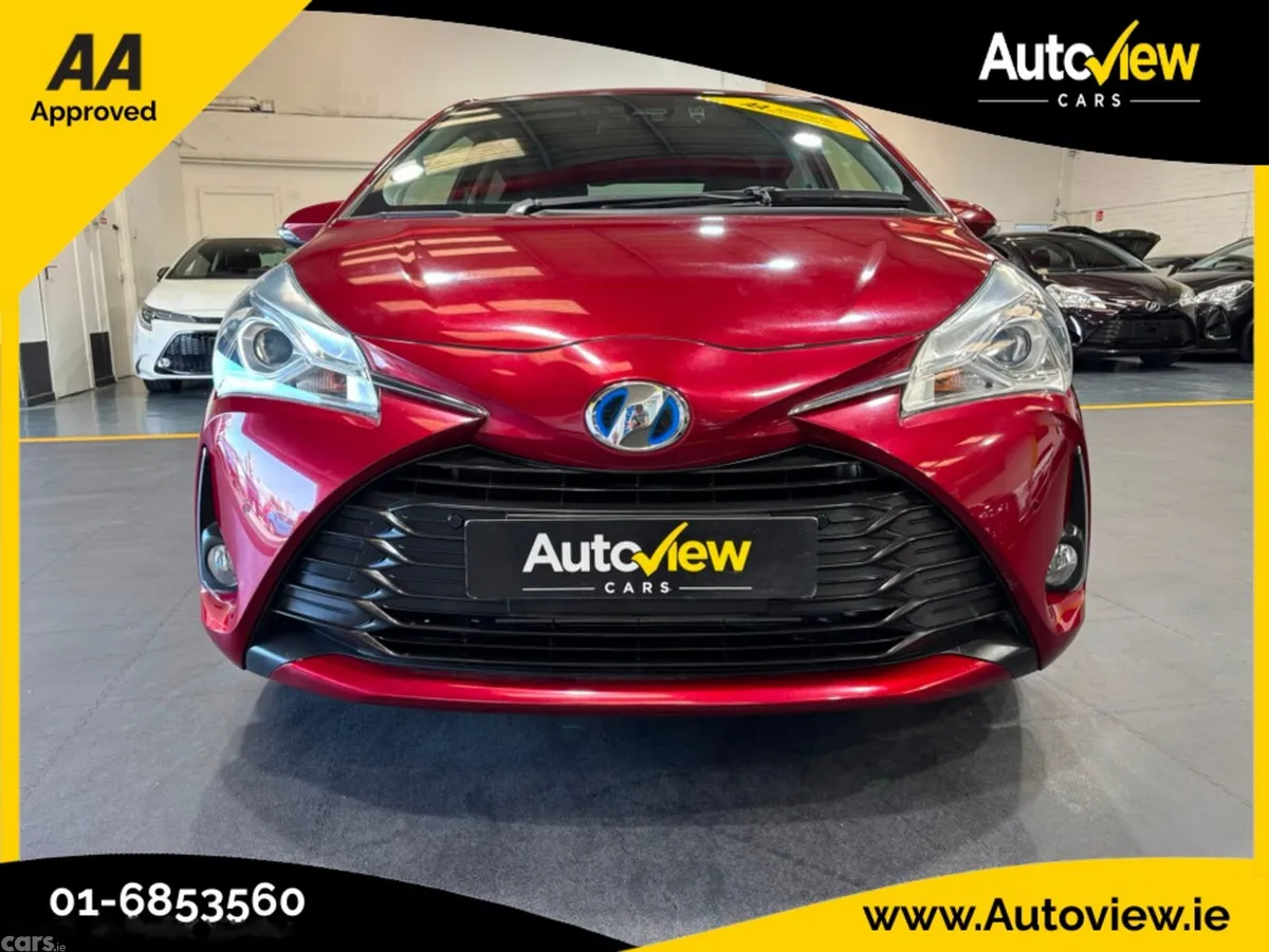 Toyota Vitz Hatchback, Petrol, 2019, Red
