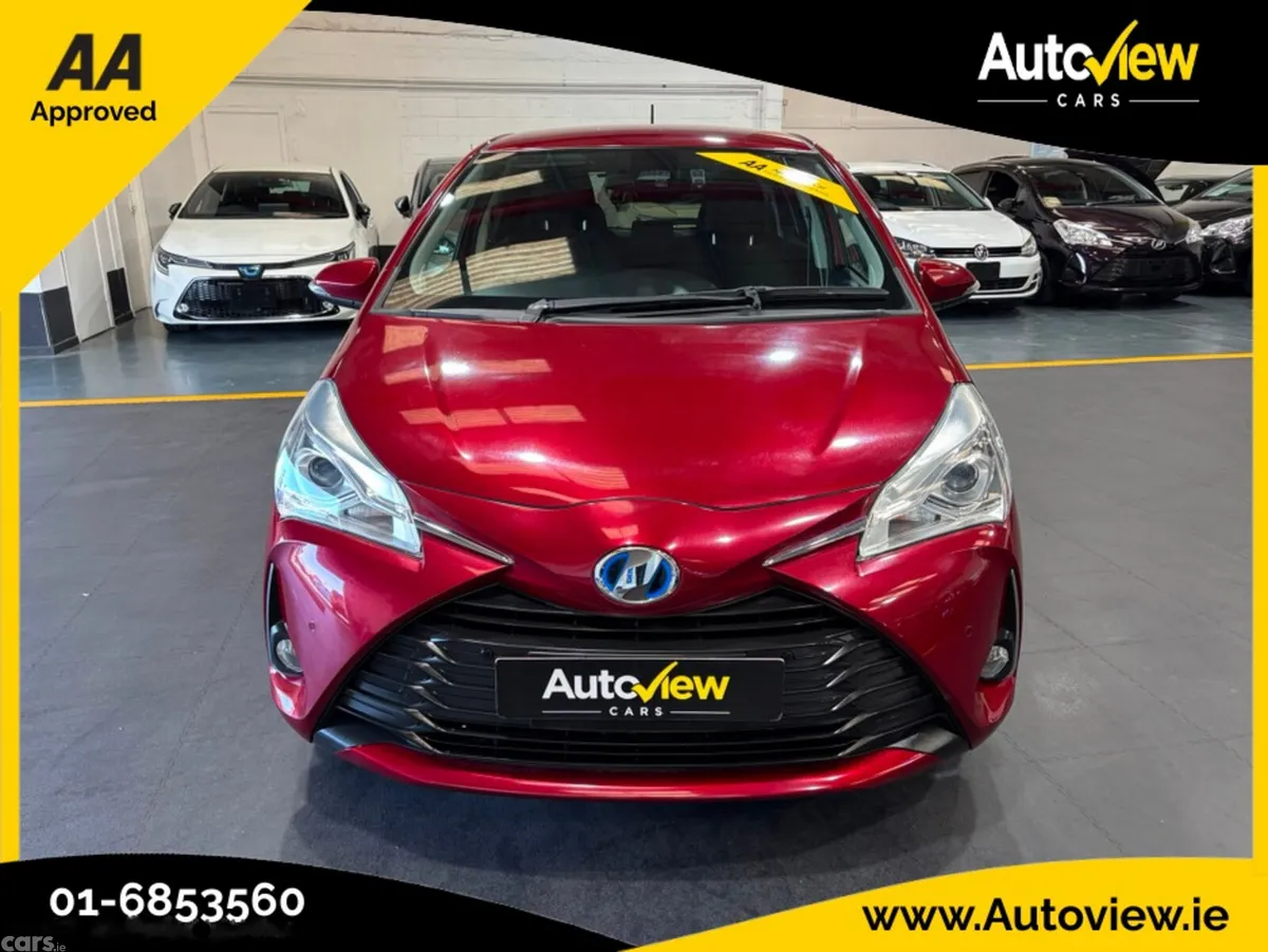 Toyota Vitz Hatchback, Petrol, 2019, Red