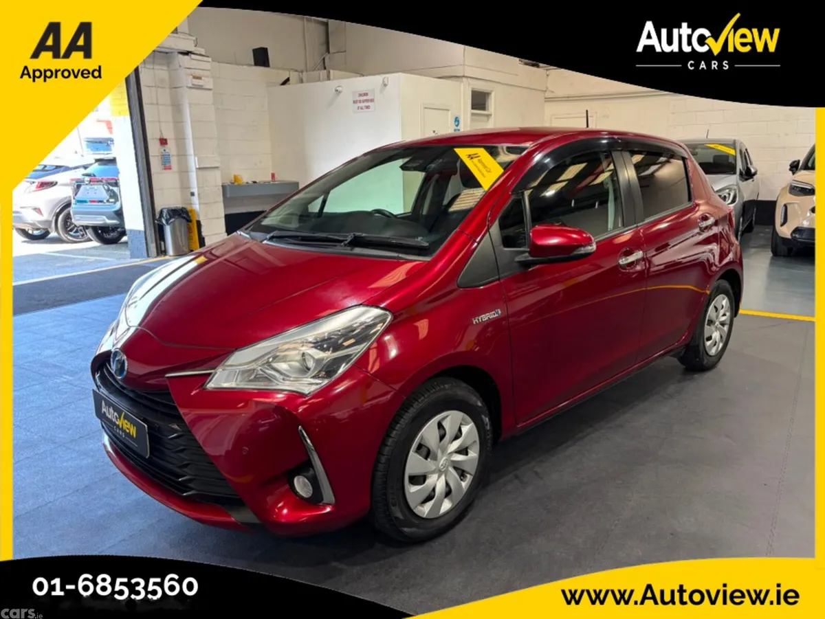 Toyota Vitz Hatchback, Petrol, 2019, Red
