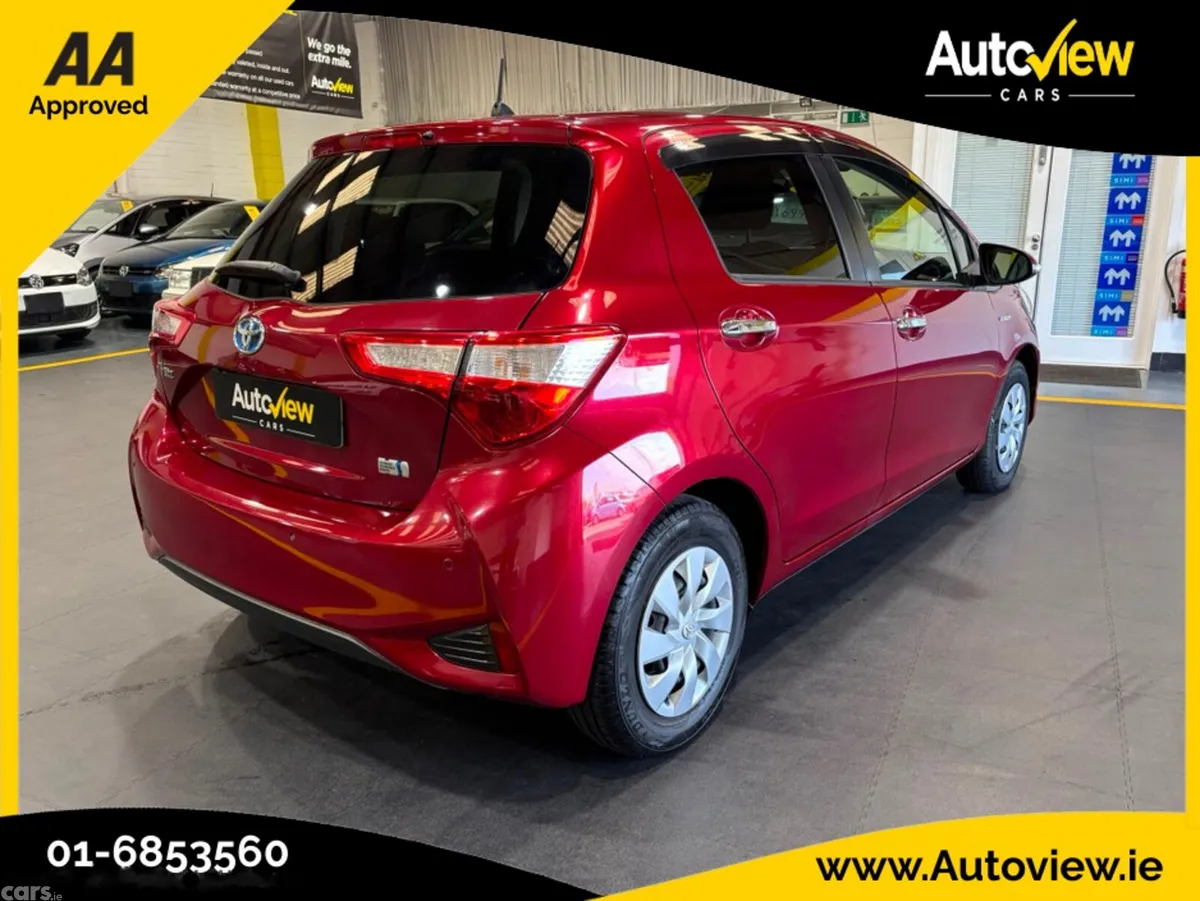 Toyota Vitz Hatchback, Petrol, 2019, Red