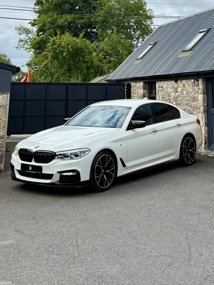 BMW 5-Series Saloon, Diesel, 2017, White