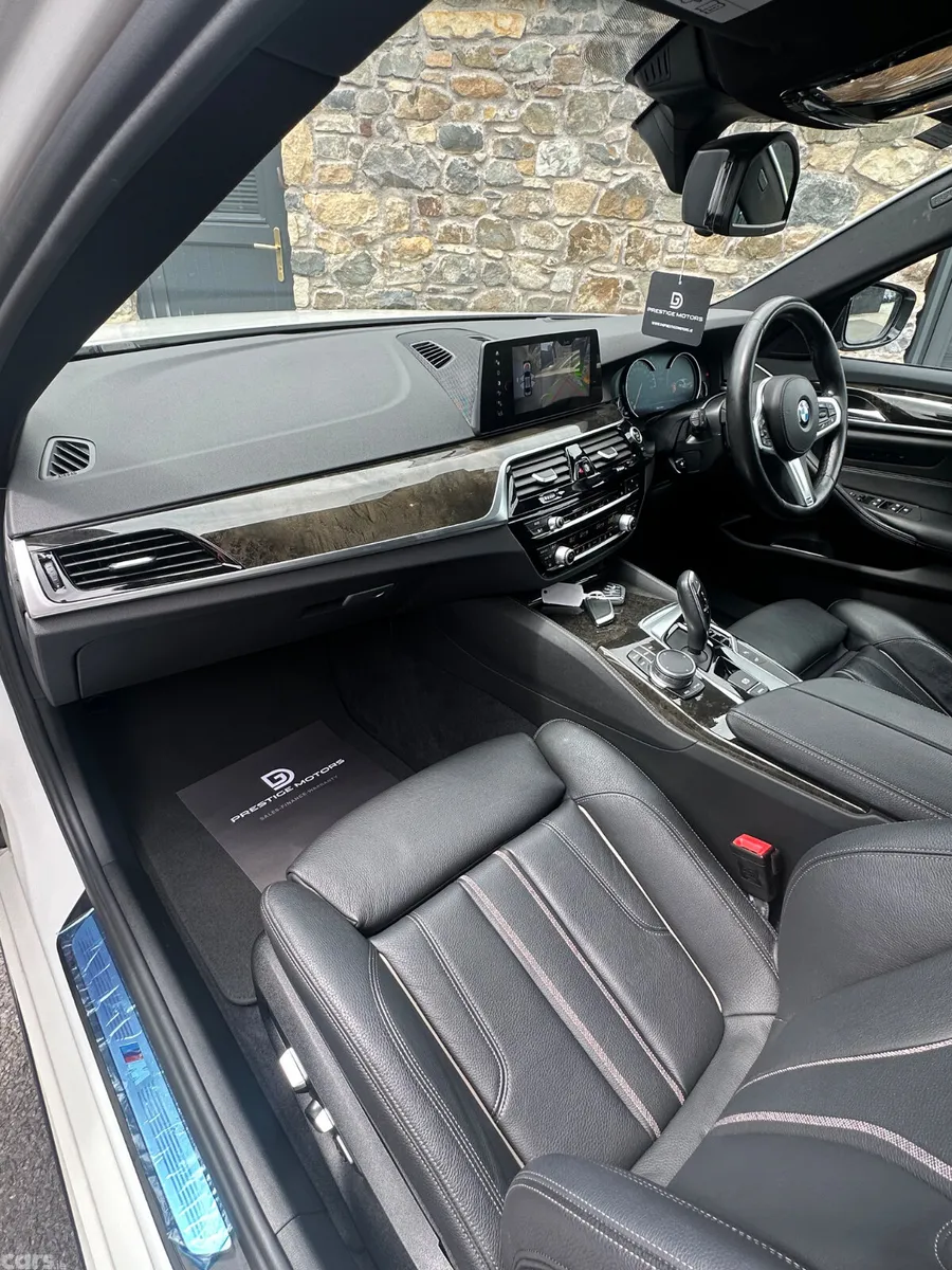 BMW 5-Series Saloon, Diesel, 2017, White