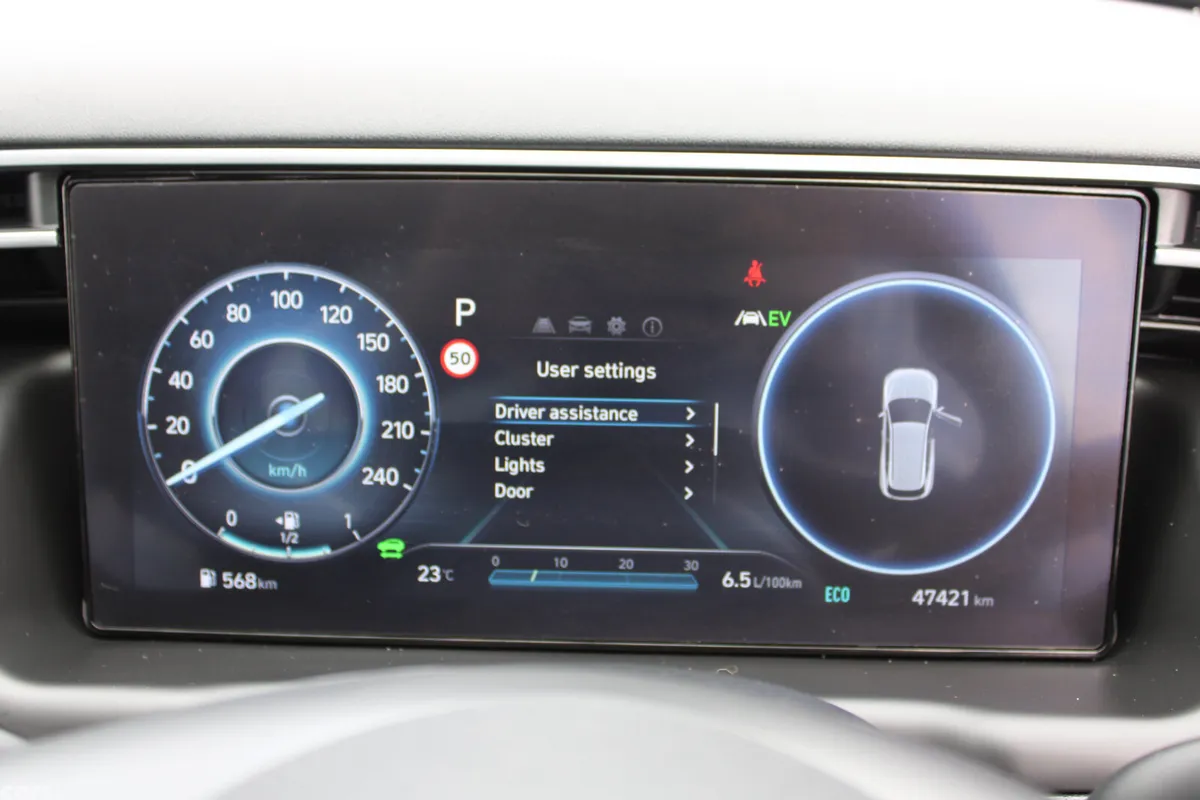 Hyundai Tucson SUV, Petrol Hybrid, 2023, Grey