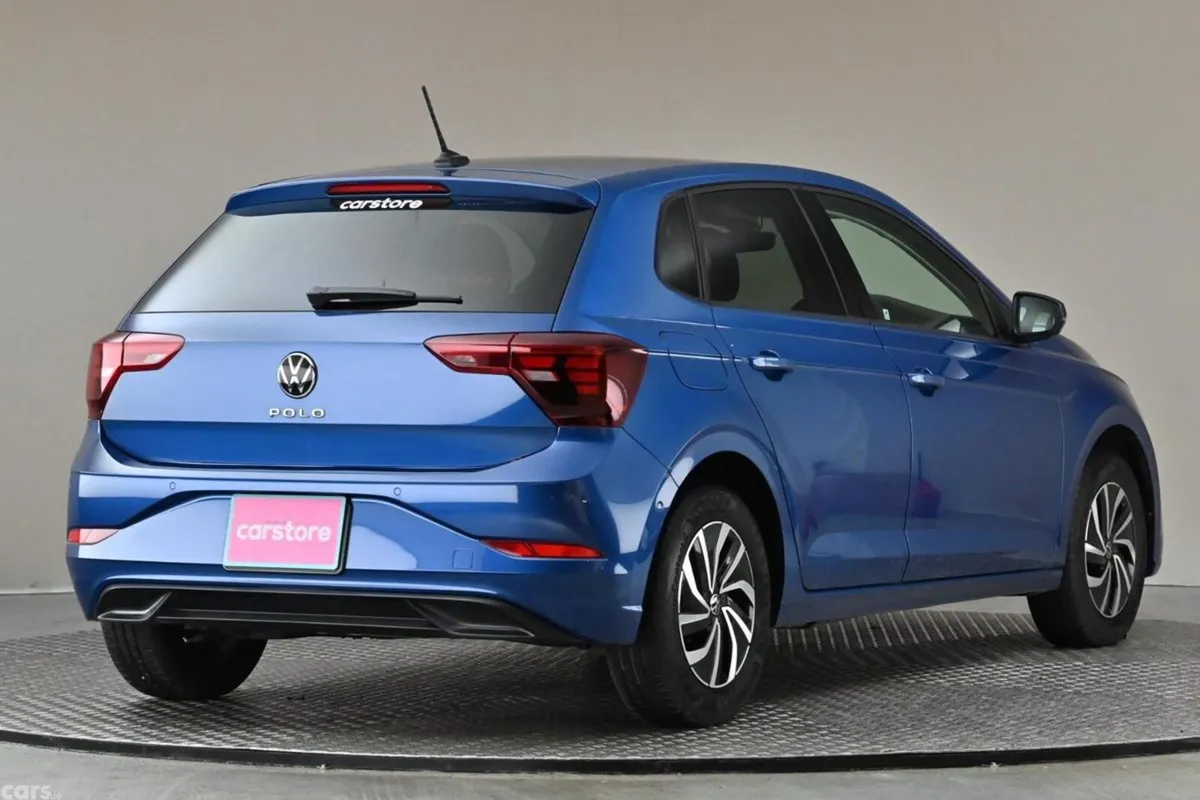 Volkswagen Polo Hatchback, Petrol, 2023, Blue