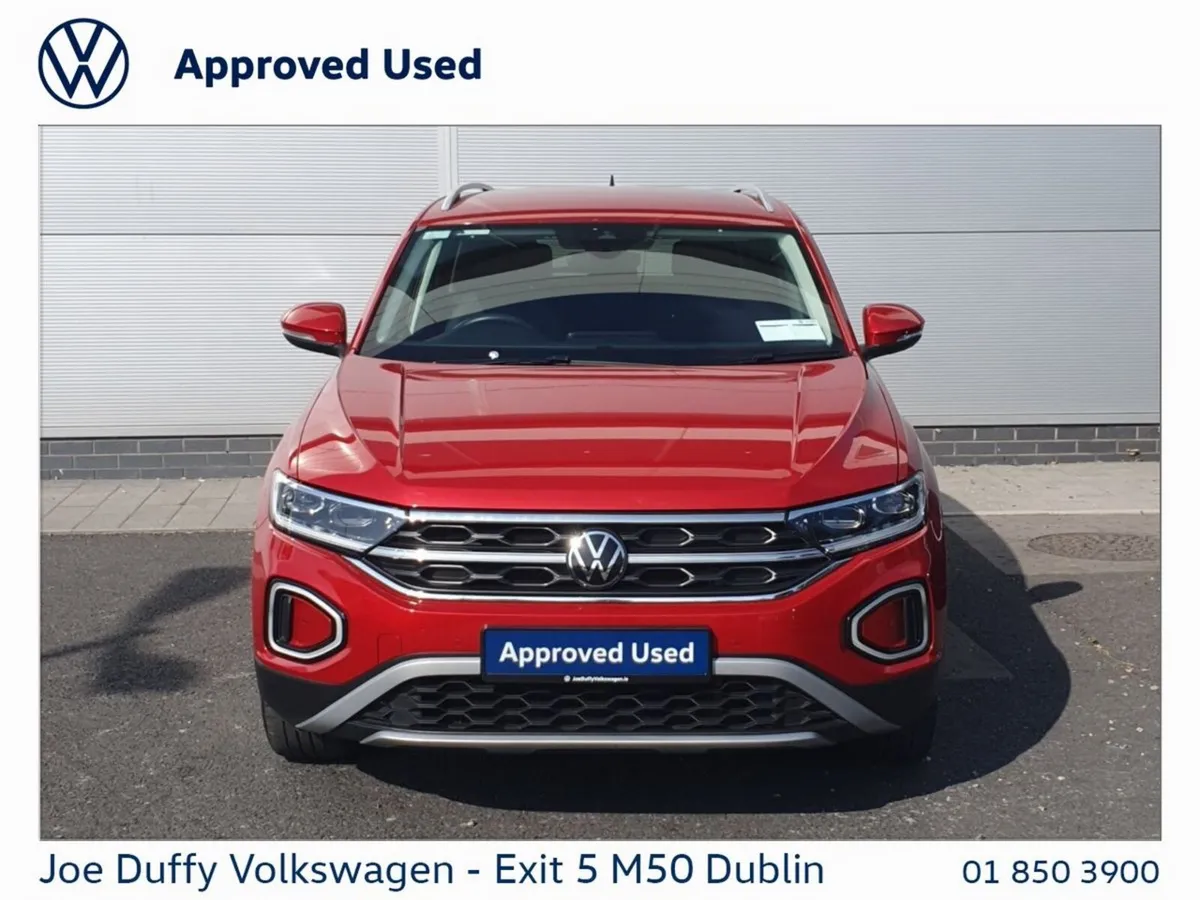 Volkswagen T-Roc SUV, Petrol, 2023, Red